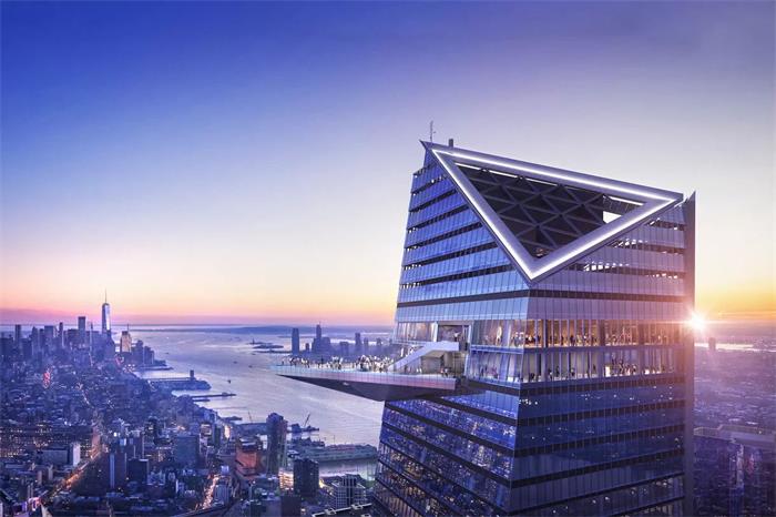 A render of the observation deck on 30 Hudson Yards