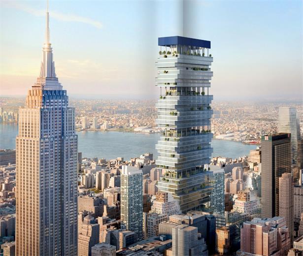 The proposed 'Facebook Tower'