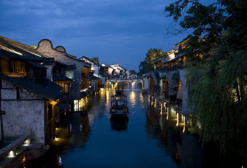 乌镇夜景