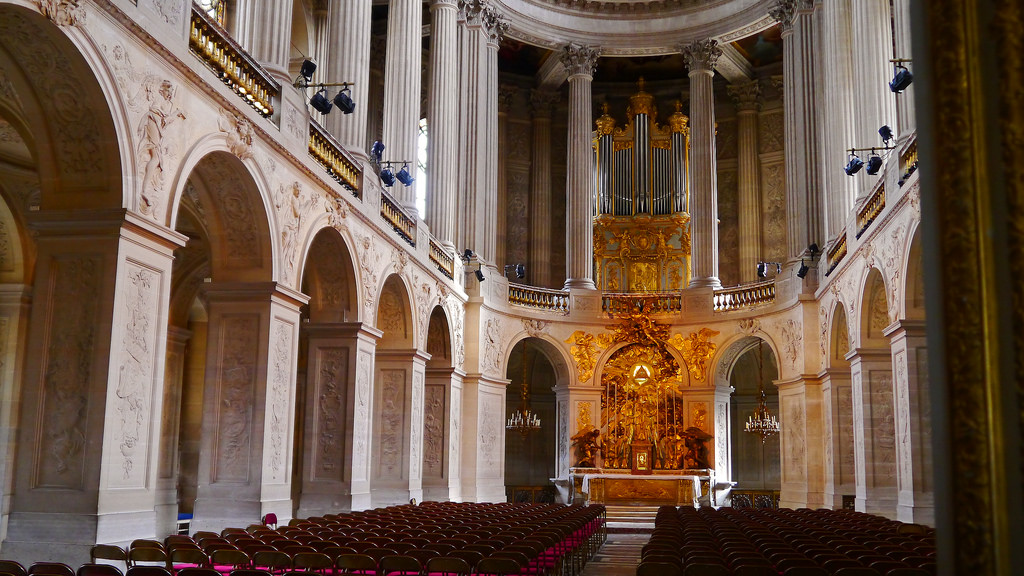 Interior view of the chapel