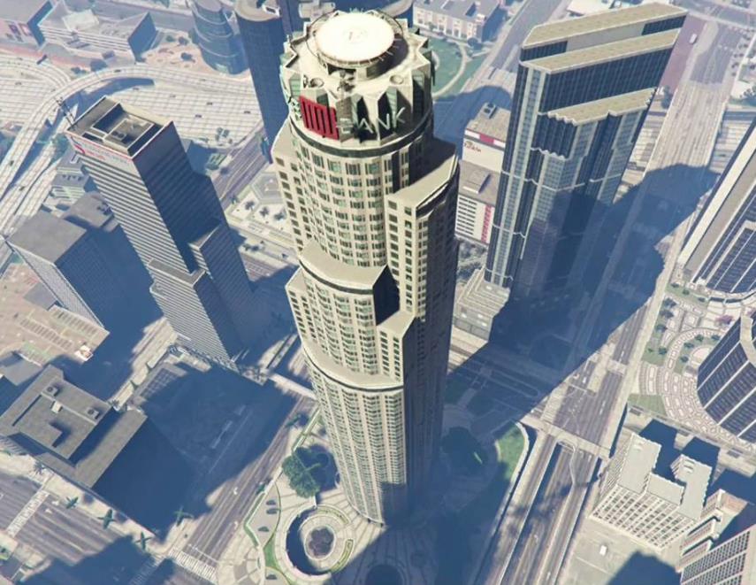 GTA 5 Maze Bank Tower Location