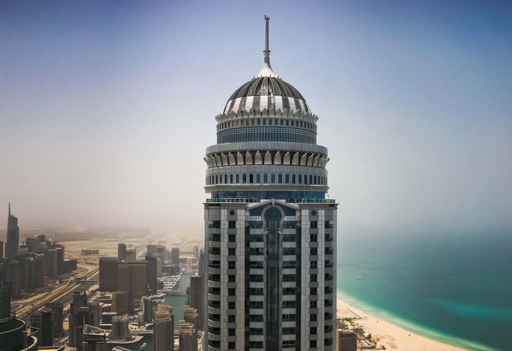 The dome of the Princess Tower