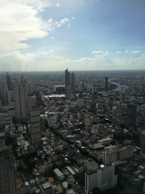 Iconsiam Towers and the Chao Phraya River