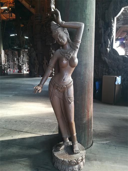 Sculpture of a woman