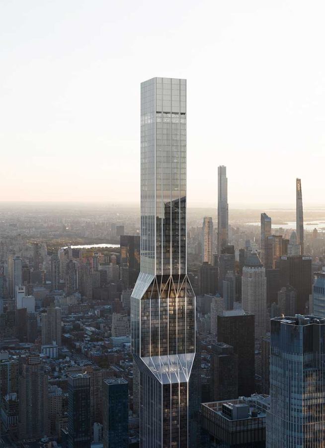 Render of the redesigned Affirmation Tower