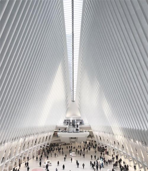 The interior of the Oculus