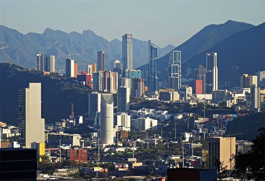 Skyscrapers in Monterrey Metropolitan Area