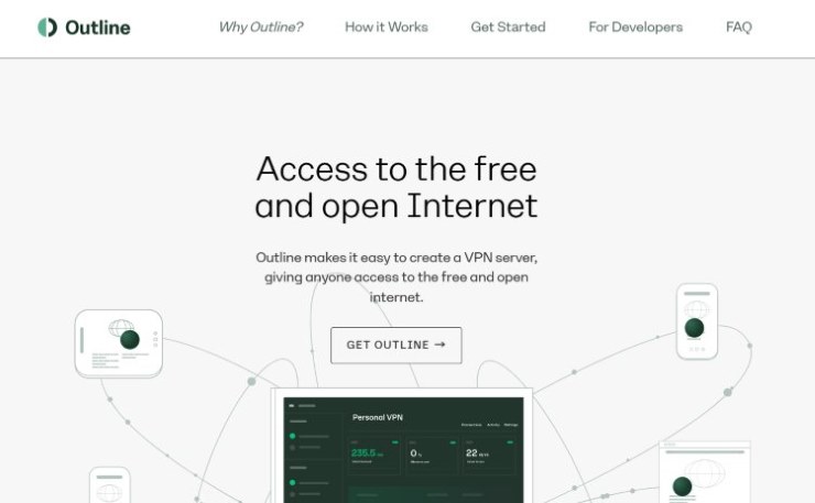 Outline网站主页