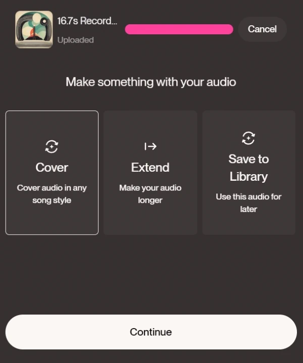 Cover 音频